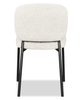 Luka Dining Chair with Boucle Fabric, Metal - Beige  | Chaise de salle à manger Luka en tissu bouclé et en métal - beige