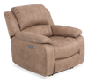 Marcel 39” Fabric Power Reclining Chair with USB Port – Warm Brown | Fauteuil à inclinaison électrique Marcel de 39 po en tissu avec port USB – brun chaud