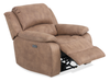 Marcel 39” Fabric Power Reclining Chair with USB Port – Warm Brown | Fauteuil à inclinaison électrique Marcel de 39 po en tissu avec port USB – brun chaud