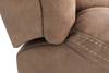 Marcel 39” Fabric Power Reclining Chair with USB Port – Warm Brown | Fauteuil à inclinaison électrique Marcel de 39 po en tissu avec port USB – brun chaud