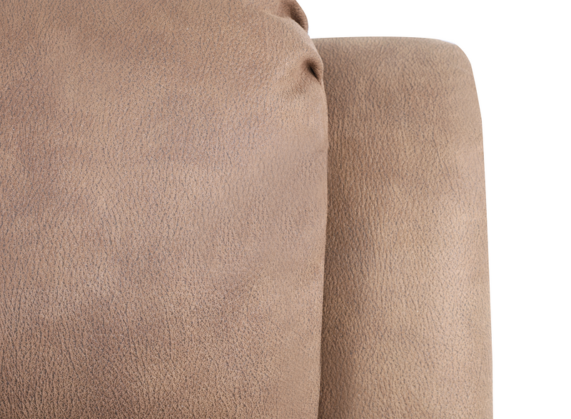 Marcel 39” Fabric Power Reclining Chair with USB Port – Warm Brown