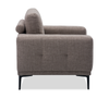 Nola 39” Fabric Chair with Removable Back Cushion – Mocha  | Fauteuil Nola de 39 po en tissu avec coussin de dossier amovible - moka