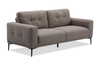 Nola 79.5” Fabric Sofa with Removable Back Cushions – Mocha  | Sofa Nola de 79,5 po en tissu avec coussins de dossier amovibles - moka