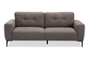 Nola 79.5” Fabric Sofa with Removable Back Cushions – Mocha  | Sofa Nola de 79,5 po en tissu avec coussins de dossier amovibles - moka
