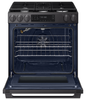 Samsung 6 Cu. Ft. Slide-In True Convection with Air Fry Max – Matte Black Stainless Steal - NSG80H60SEAA | Cuisinière encastrée Samsung de 6 pi3 à convection véritable avec friture à air Air Fry Max - acier inoxydable noir mat - NSG80H60SEAA