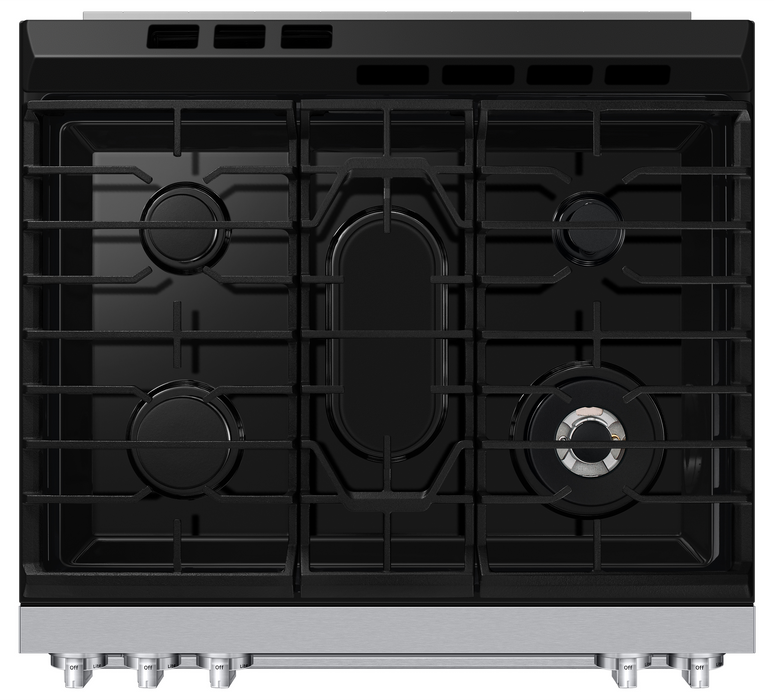 Samsung 6 Cu. Ft. Slide-In Range Convection with Air Fry – White Glass - NSG90H60SWAA