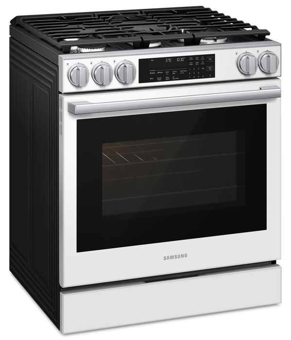 Samsung 6 Cu. Ft. Slide-In Range Convection with Air Fry – White Glass - NSG90H60SWAA