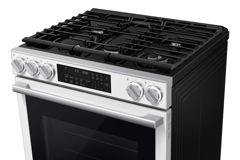 Samsung 6 Cu. Ft. Slide-In Range Convection with Air Fry – White Glass - NSG90H60SWAA
