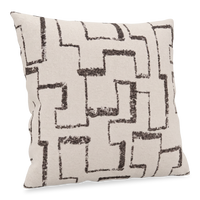 Sofa Lab Fabric Accent Pillow – Tar Accent Fabric 
