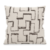 Sofa Lab Fabric Accent Pillow – Tar Accent Fabric | Coussin décoratif Sofa Lab en tissu - tissu décoratif Tar