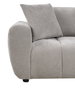 Made in Canada Pebble 70" Fabric Loveseat with Matching Accent Pillows - Grey | Causeuse Pebble de 70 po fabriquée au Canada en tissu avec coussins décoratifs assortis - grise
