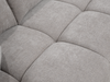 Made in Canada Pebble 96" Fabric Sofa with Matching Accent Pillows - Grey | Sofa Pebble de 96 po fabriqué au Canada en tissu avec coussins décoratifs assortis - gris