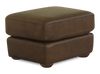 Chateau d’Ax Porto 34\" 100% Genuine Leather Ottoman – Chocolate 
