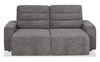 Shaquille O’Neal Home Prestige Sleeper Sectional with Power Sliding– Grey | Sofa-lit sectionnel Prestige de Shaquille O’Neal Home avec coulissement électrique - gris