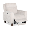 Primrose 35” Chenille Fabric Power Reclining Chair with Power Headrest – Linen | Fauteuil à inclinaison électrique Primrose de 35 po en tissu de chenille avec appuie-tête électrique - lin