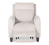 Primrose 35” Chenille Fabric Power Reclining Chair with Power Headrest – Linen | Fauteuil à inclinaison électrique Primrose de 35 po en tissu de chenille avec appuie-tête électrique - lin