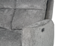 Primrose 81” Chenille Fabric Power Reclining Sofa with Power Headrest – Slate | Sofa à inclinaison électrique Primrose de 81 po en tissu de chenille avec appuie-tête électrique - ardoise