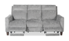 Primrose 81” Chenille Fabric Power Reclining Sofa with Power Headrest – Slate | Sofa à inclinaison électrique Primrose de 81 po en tissu de chenille avec appuie-tête électrique - ardoise