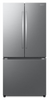 Samsung Bespoke AI 33” 25 Cu. Ft. 3-Door French Door Refrigerator – Stainless Steel - RF25C5A01SRAA | Réfrigérateur à 3 portes Bespoke de Samsung de 25 pi3 et de 33 po à portes françaises avec IA - acier inoxydable - RF25C5A01SRAA