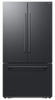 Samsung Bespoke AI 35.88” 29 Cu. Ft 3-Door French Door Refrigerator – Matte Black - RF70H30KEEAA | Réfrigérateur à 3 portes Bespoke de Samsung de 29 pi3 et de 35,88 po à portes françaises avec IA - noir mat - RF70H30KEEAA