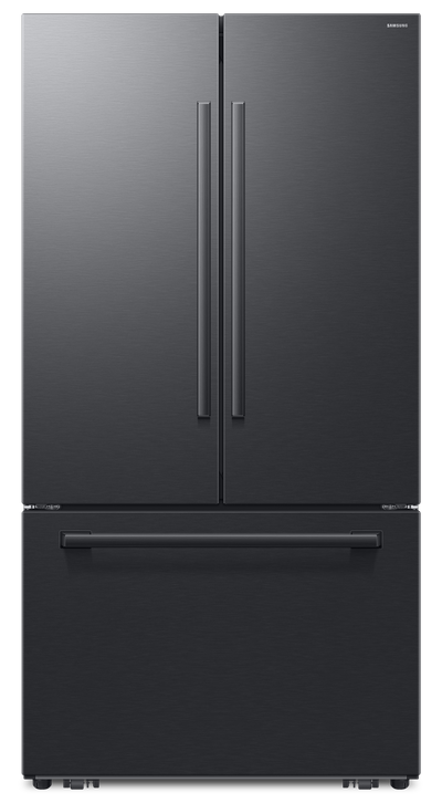 Samsung Bespoke AI 35.88” 29 Cu. Ft 3-Door French Door Refrigerator – Matte Black - RF70H30KEEAA | Réfrigérateur à 3 portes Bespoke de Samsung de 29 pi3 et de 35,88 po à portes françaises avec IA - noir mat - RF70H30KEEAA