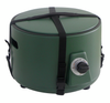 Sol Portable Fire Pit, 15"W, 60,000 BTU, Propane, Metal - Green  | Foyer portatif à gaz propane Sol de 15 po (L) et de 60 000 BTU en métal - vert