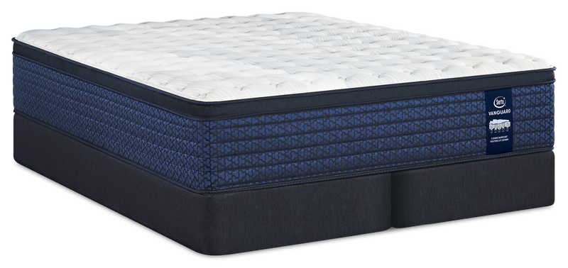 Serta Vanguard Stonehaven Eurotop Firm King Mattress Set