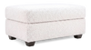 Made in Canada Customizable Sofa Lab Trunk 39" Fabric Storage Ottoman – Teddy Snow | Pouf de rangement personnalisable Trunk de Sofa Lab de 39 po fabriqué au Canada en tissu - Teddy Snow