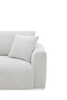 Waverly 90.94” Contemporary Fabric Sofa with Removable Back Cushion - Linen | Sofa contemporain Waverly de 90,94 po en tissu avec coussin de dossier amovible - lin