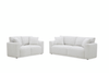 Waverly 90.94” Contemporary Fabric Sofa with Removable Back Cushion - Linen | Sofa contemporain Waverly de 90,94 po en tissu avec coussin de dossier amovible - lin