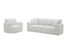 Waverly 90.94” Contemporary Fabric Sofa with Removable Back Cushion - Linen | Sofa contemporain Waverly de 90,94 po en tissu avec coussin de dossier amovible - lin