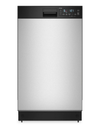 Whirlpool 18\" 48 dBA Front Control with Triple Spray Arms Dishwasher - Stainless Steel - WDFS5118SS