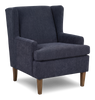 Made in Canada Sofa Lab Customizable Wingback 30" Fabric Accent Chair – Chenille Pacific | Fauteuil d’appoint à oreilles personnalisable de Sofa Lab de 30 po fabriqué au Canada en tissu - Chenille Pacific