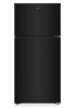 Whirlpool 28" 14 Cu. Ft. Wide Top Freezer Refrigerator – Black - WRTX3314TB | Réfrigérateur Whirlpool large de 14 pi3 et de 28 po à congélateur supérieur - noir - WRTX3314TB