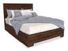 Yorkdale 5pc Bedroom Set with 6-Drawer Storage Bed, Dresser & Mirror, Walnut Brown - Queen Size | Ensemble de chambre à coucher Yorkdale 5 pièces avec lit de rangement à 6 tiroirs, commode et miroir, brun noyer - format grand lit