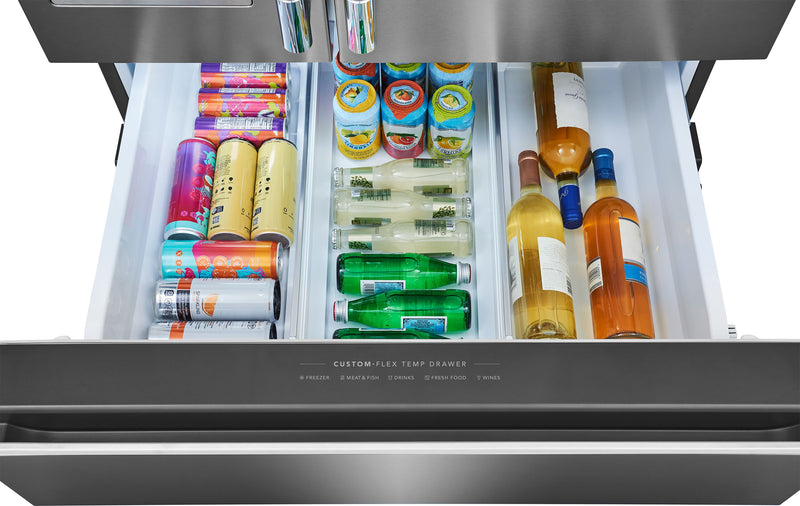 Frigidaire Professional 26 Cu. Ft. Standard-Depth 4-Door French Door Refrigerator Stainless Steel - PRMS2790BF