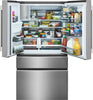 Frigidaire Professional 26 Cu. Ft. Standard-Depth 4-Door French Door Refrigerator Stainless Steel - PRMS2790BF | Frigidaire Professional Réfrigérateur à porte française de 4 portes avec une profondeur standard de 26 pi cu - PRMS2790BF | PRMS279S