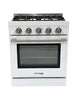 Unique Appliances Classic Retro 30” Propane Gas Range – White - UGP-R30OCLPW | Cuisinière à gaz propane Classic Rétro de Unique Appliances de 30 po – blanche - UGP-R30OCLPW