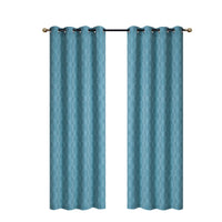 Jacquard Panel Tree Blue 84