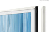Samsung Customizable Bezel for 55” The Frame Pro TV – White   | Cadre décoratif personnalisable pour téléviseur The Frame Pro de 55 po de Samsung - blanc   | SCFH55WT