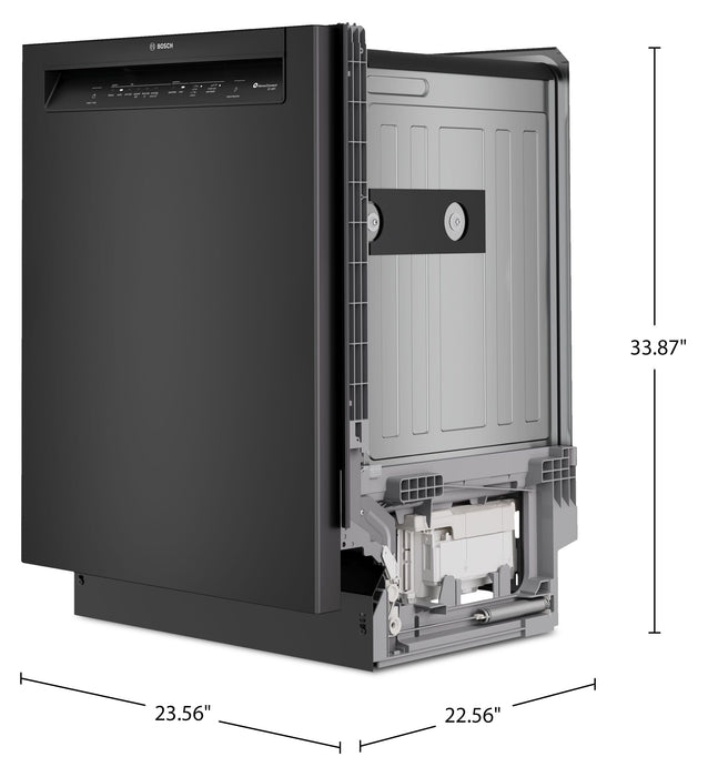 Bosch 100 Series 24\" Built-In Dishwasher – Black - SHE2ADF6N
