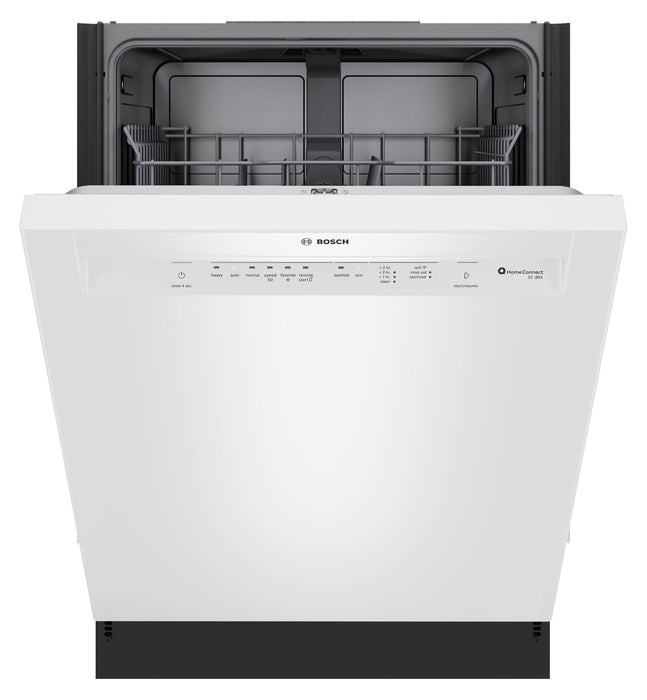 Bosch 100 Series 24\" Built-In Dishwasher – White - SHE2ADF2N