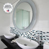 Smart Tiles Peel and Stick 4-Sheet 10 x 9 Backsplash - Muretto Brina|Dosseret Smart Tiles peler et coller 10 x 9, 4 feuilles - Muretto Brina