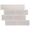 Smart Tiles Peel and Stick 4-Sheet 12 x 9 Backsplash - Metro Cassandra
