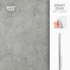 Smart Tiles Peel and Stick 2-Sheet 23 x 12 Backsplash - Blok Grey|Dosseret Smart Tiles peler et coller 23 x 12, 2 feuilles - Blok Grey