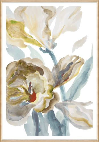 Spring Fling I Framed Artwork Under Glass Matted - 25" x 37"