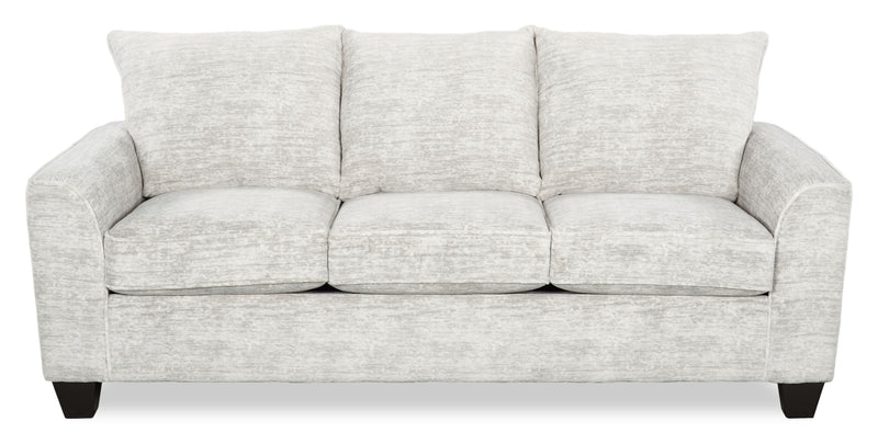 Made in Canada Customizable Sofa Lab Arc 86\" Fabric Sofa  – Plush Oyster