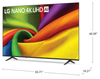 LG 75" NU850 Nano 4K Smart webOS TV (75NU850BPUA.ACC) – 2026 Model | Téléviseur intelligent LG NU850 Nano 4K de 75 po avec webOS (75NU850BPUA.ACC) - modèle 2026
