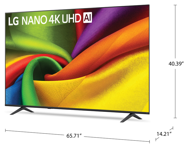 LG 75\" NU850 Nano 4K Smart webOS TV (75NU850BPUA.ACC) – 2026 Model