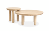 Adelaide 2-Pack Nesting Round Accent Tables - Sanibel Brown | Ensemble de 2 tables d’appoint gigognes rondes Adelaide - brun Sanibel